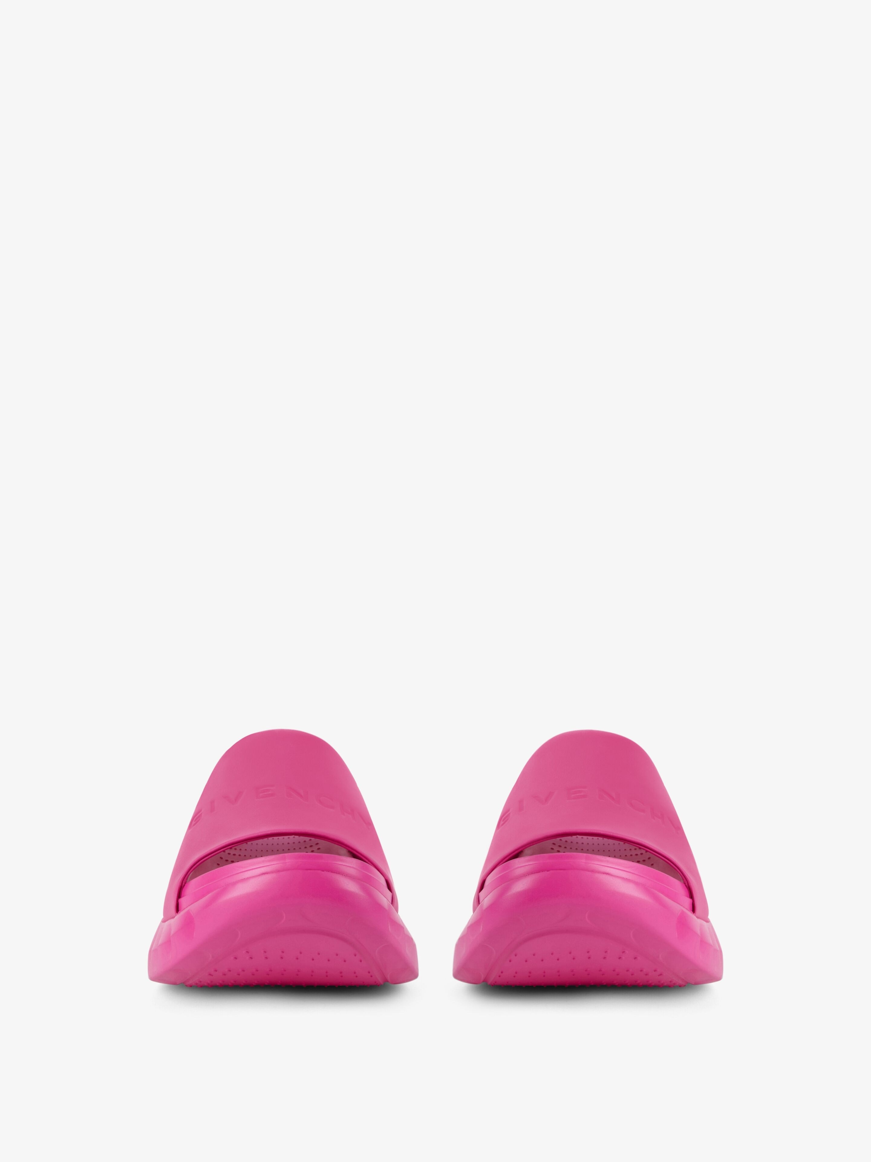 MARSHMALLOW WEDGE SANDALS IN LEATHER - 2