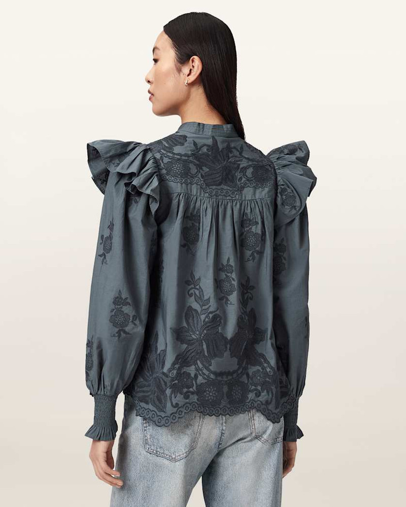 NISA EMBROIDERED COTTON TOP 6