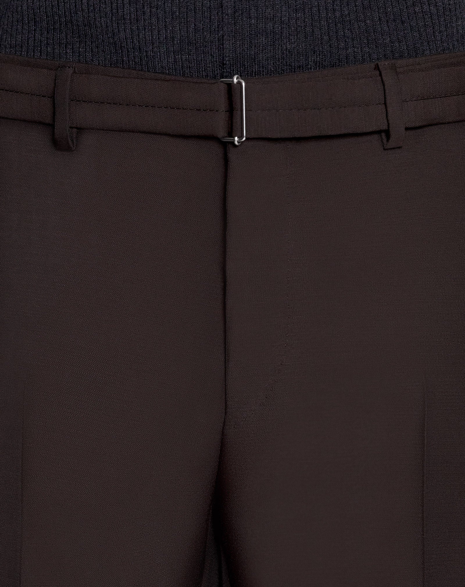 STRAIGHT SLIT PANTS - 5