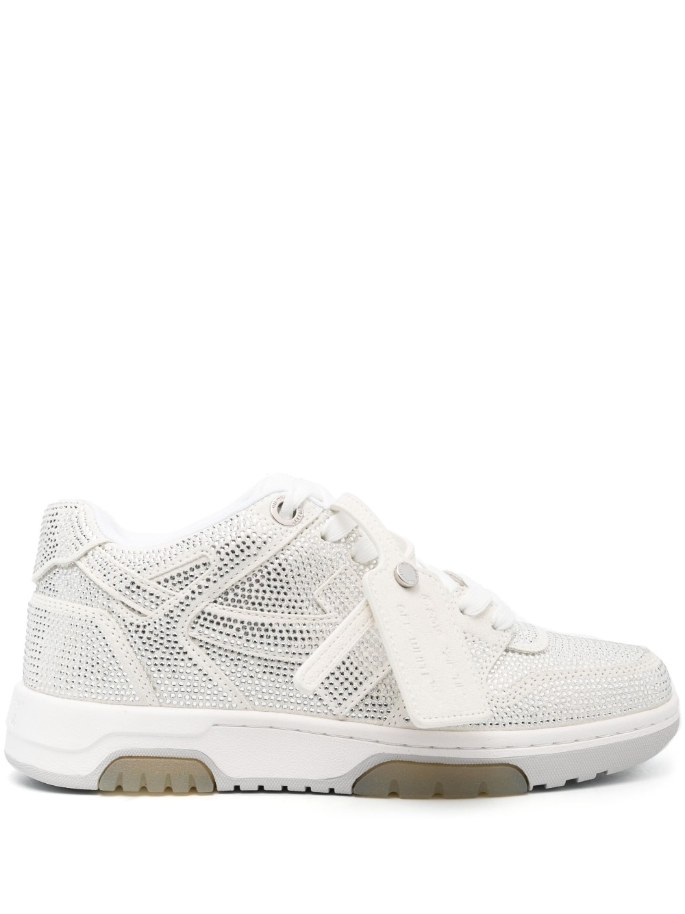 Out Of Office Strass leather sneakers - 1