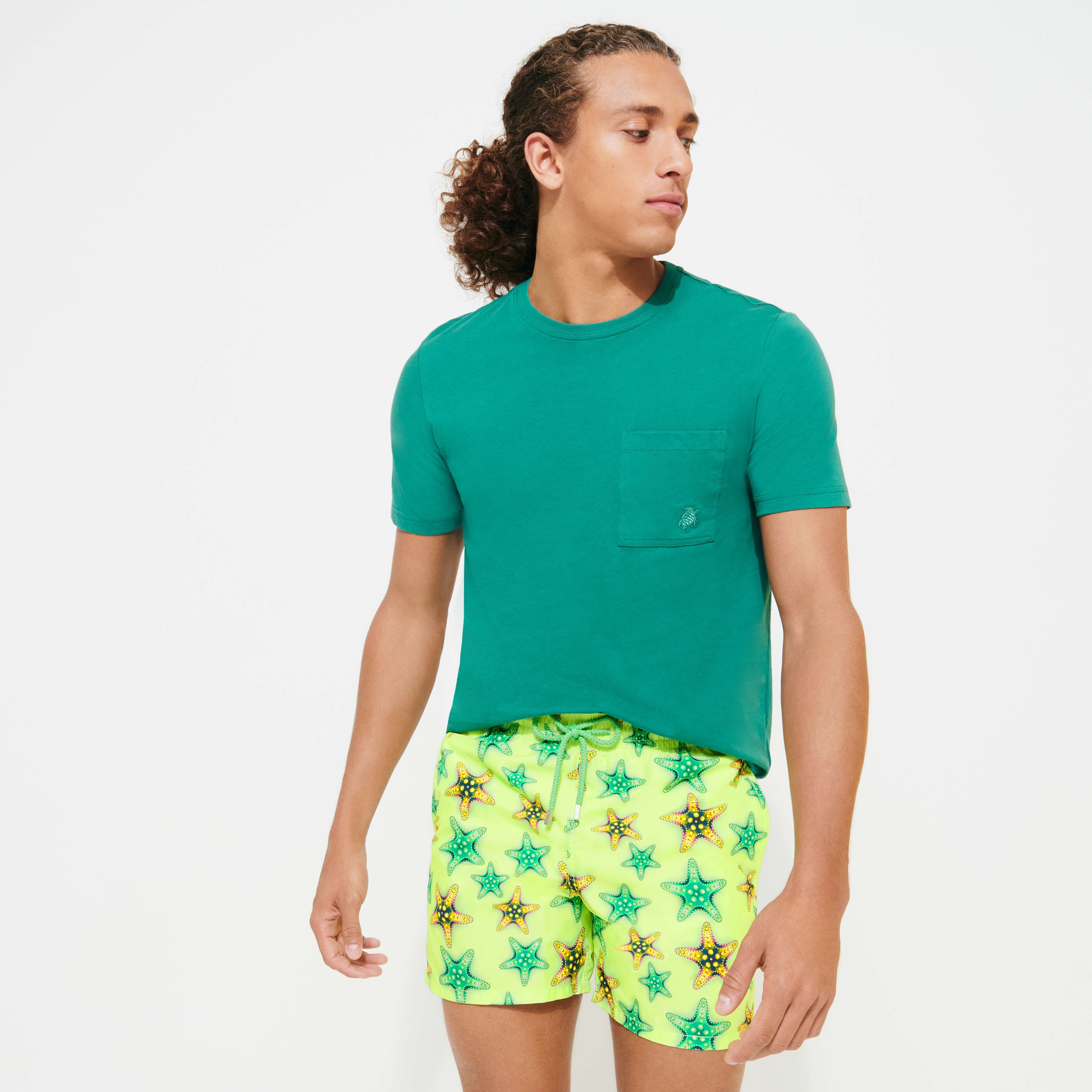 Men Swim Trunks Starfish Candy - 5