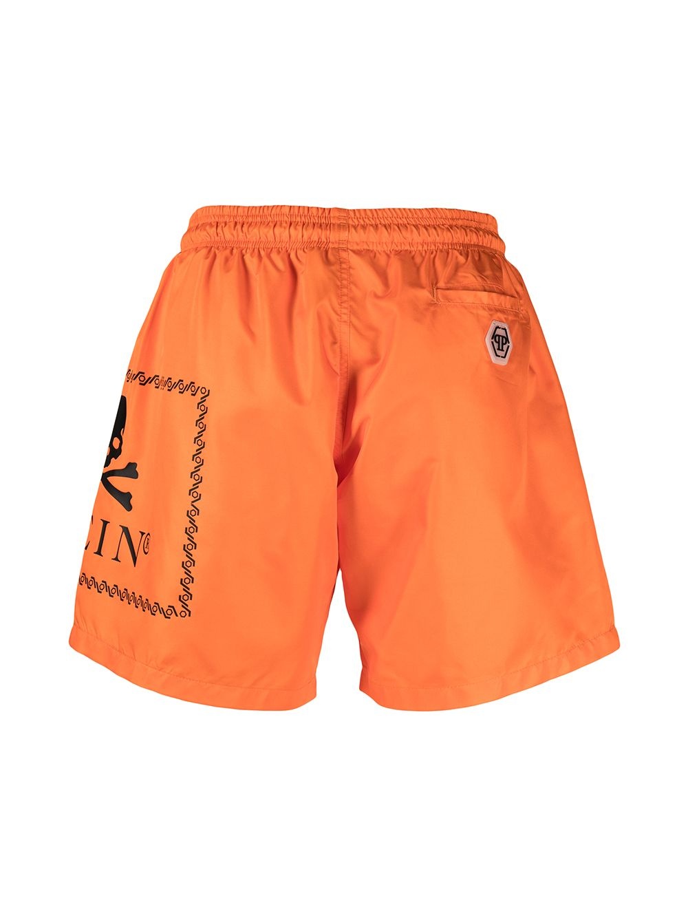 logo-print swim shorts - 2