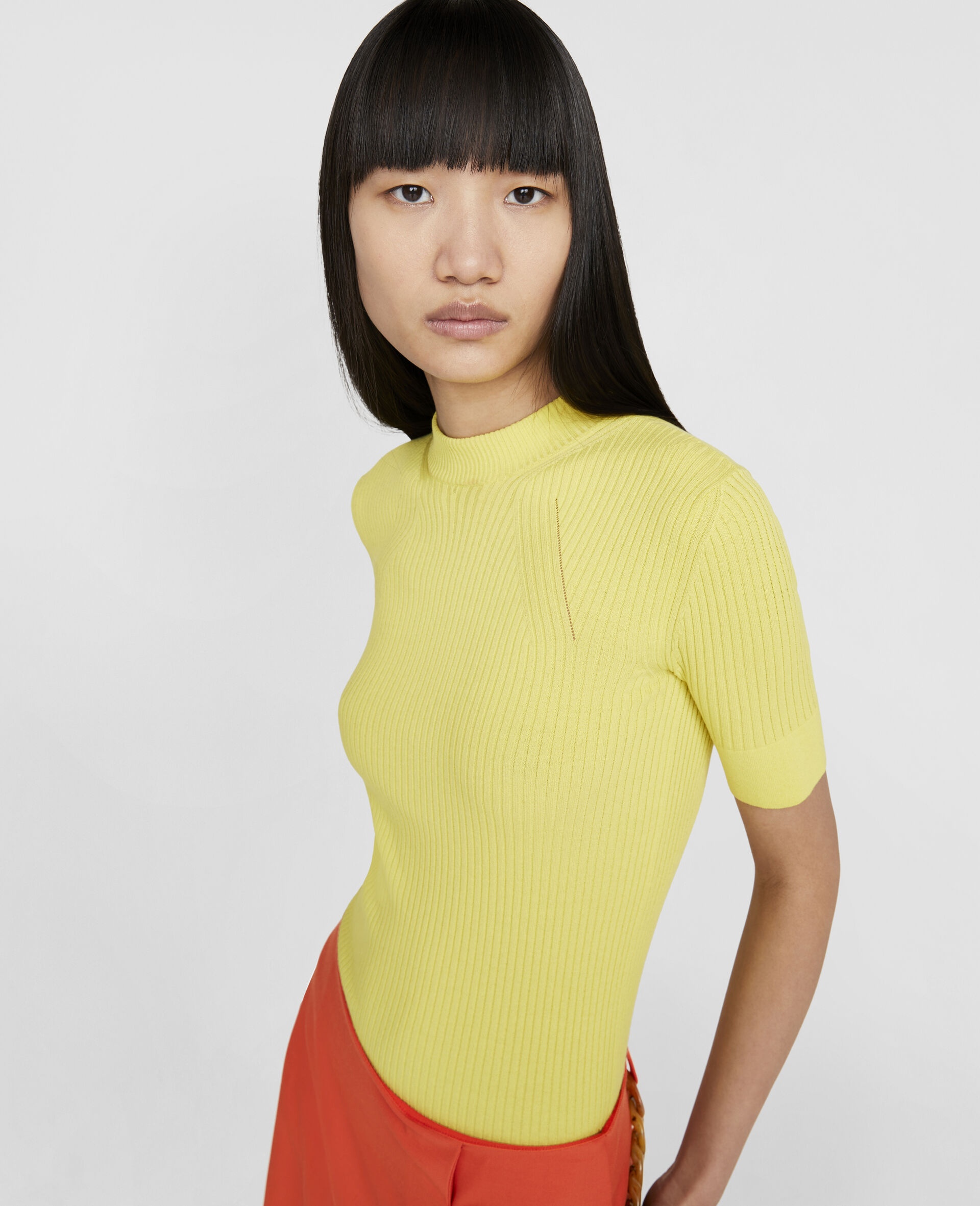 Ribbed Knit Top - 4