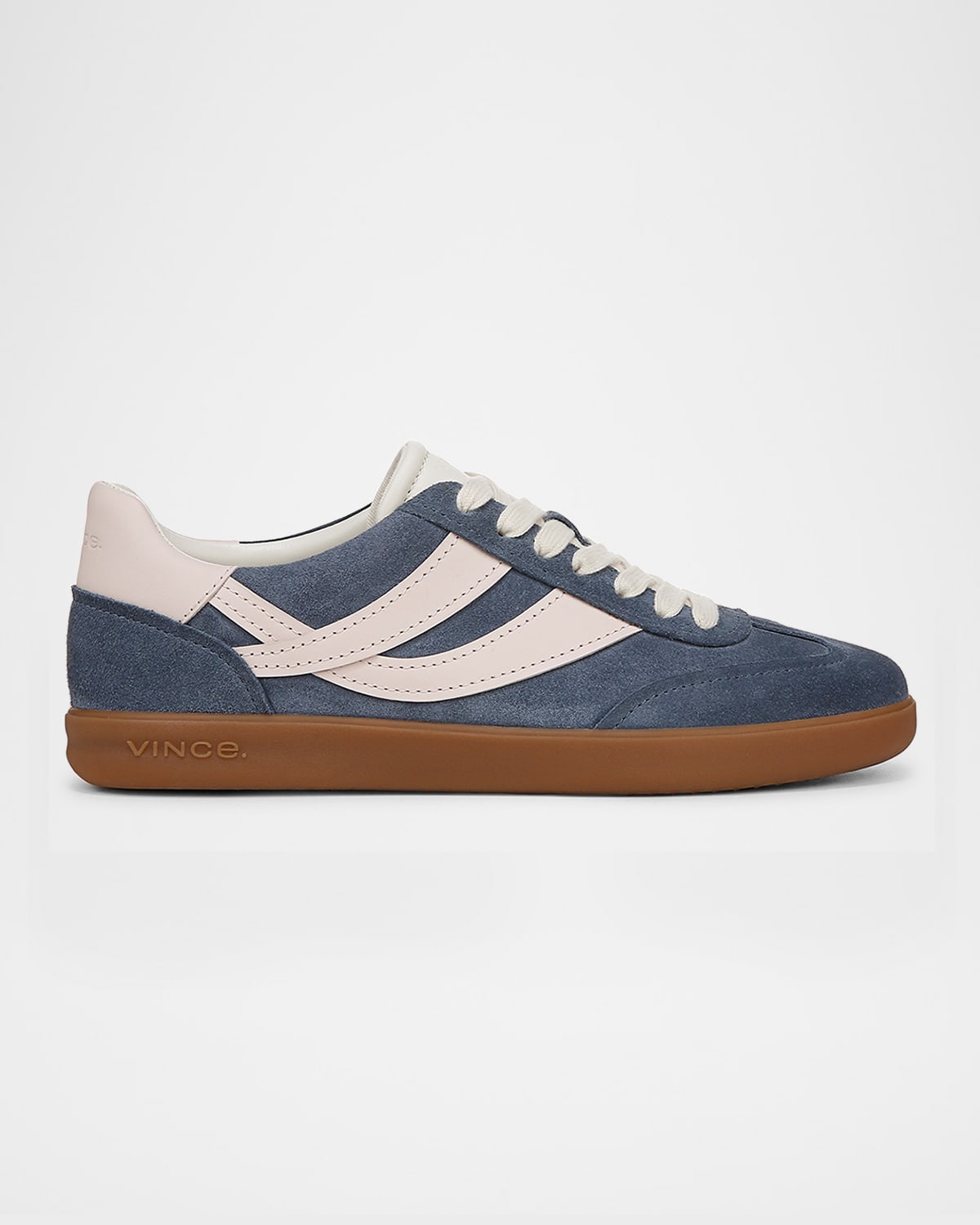Oasis Mixed Leather Retro Sneakers - 1