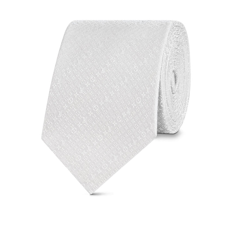 Monogram Discrete Tie 4
