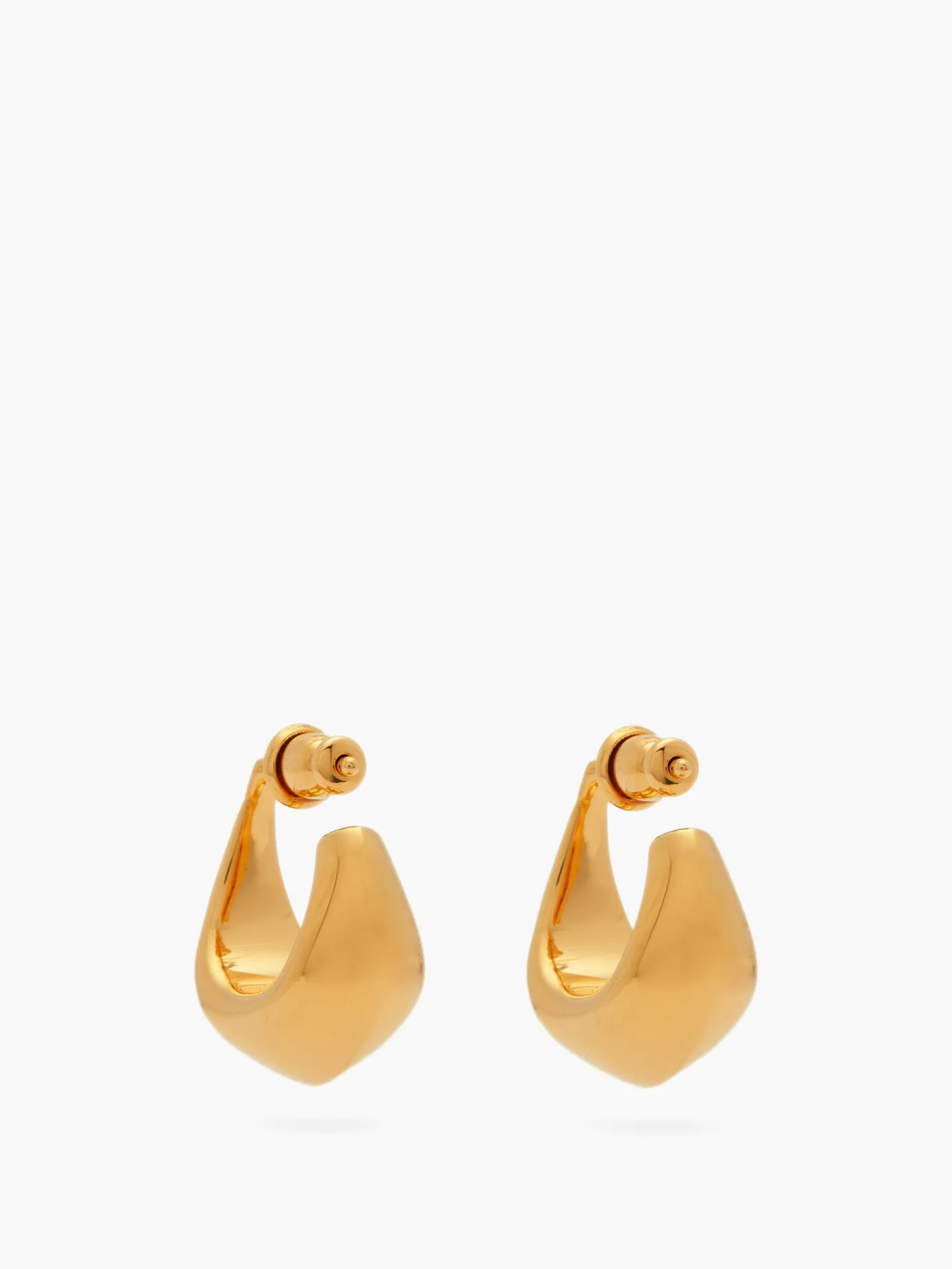 Hoop short-drop earrings - 3