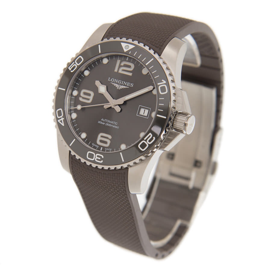 Longines Hydroconquest Automatic Grey Dial Men's Watch L3.781.4.76.9 - 4
