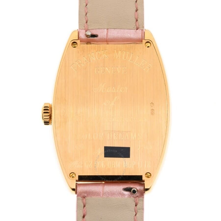 Franck Muller Cintree Curvex Quartz Diamond White Dial Ladies Watch 2852QZCOLDRMMOPD1R(5N)-PKSTRAP - 4