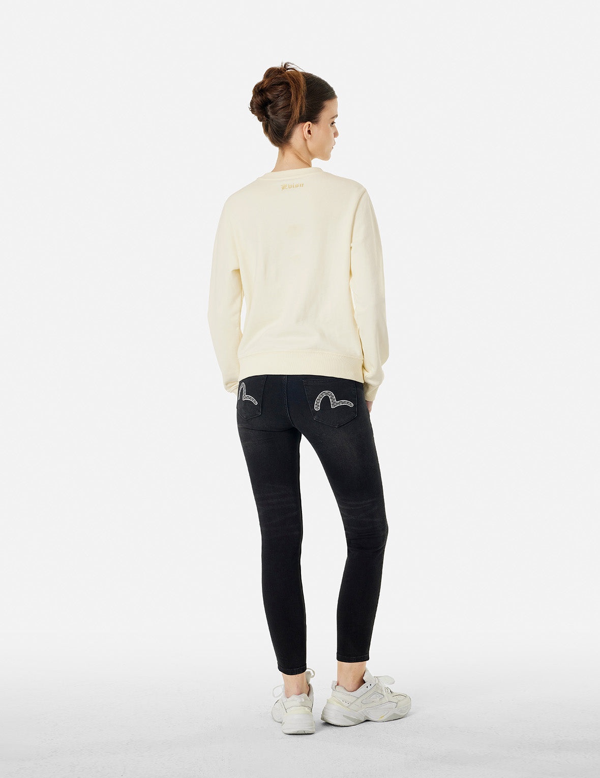SEAGULL BROCADE APPLIQUÉ AND LOGO EMBROIDERY REGULAR FIT SWEATSHIRT - 7