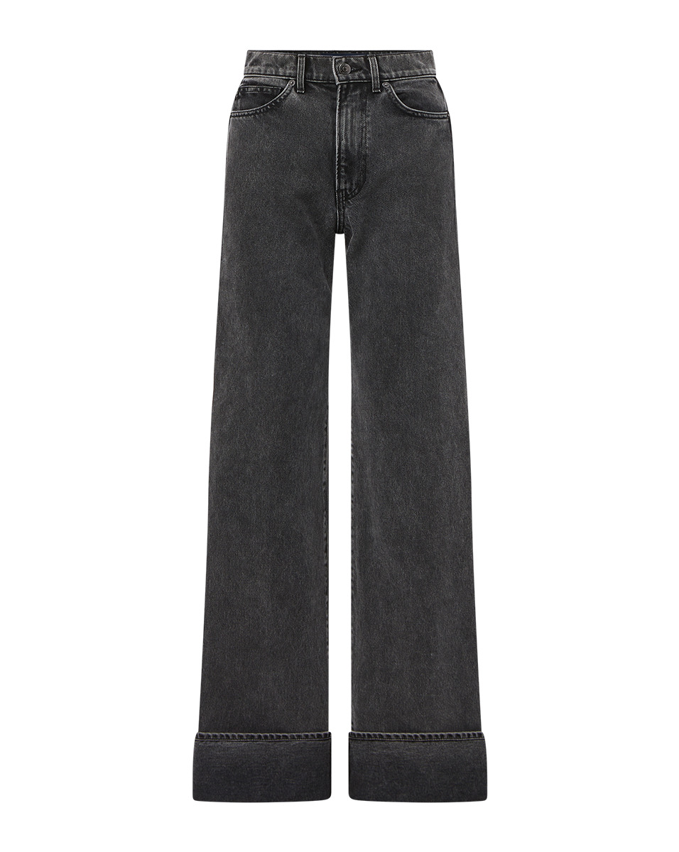 TAYLOR CUFFED WIDE-LEG JEAN - 1