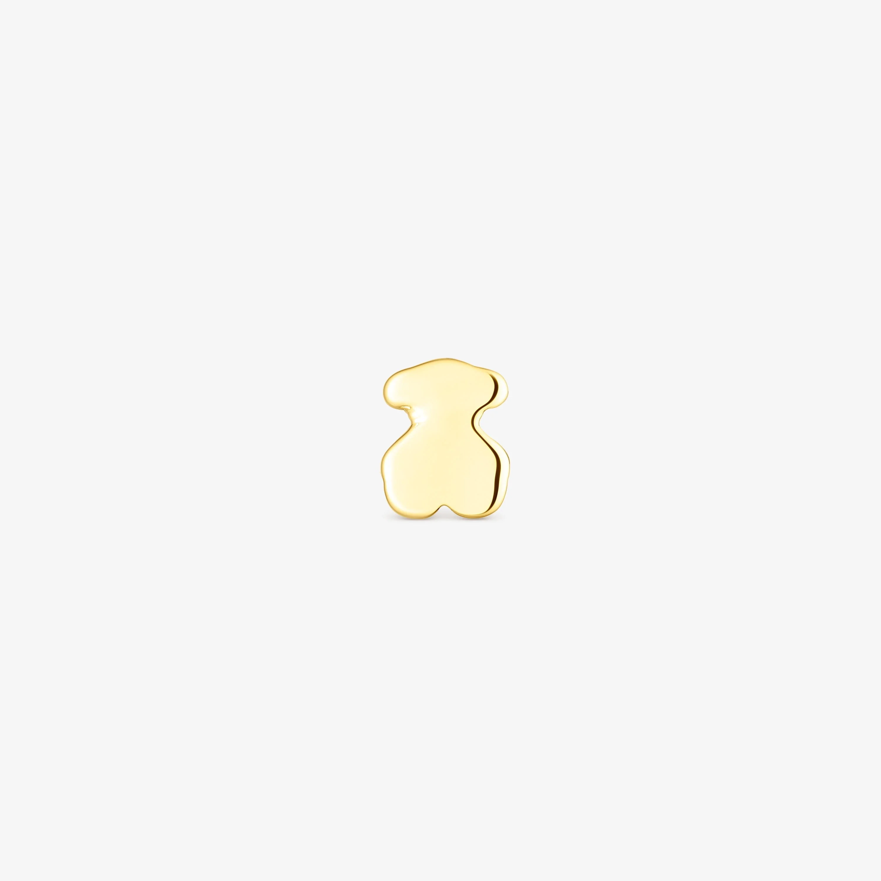 18K solid gold TOUS Piercing Ear piercing with bear - 1