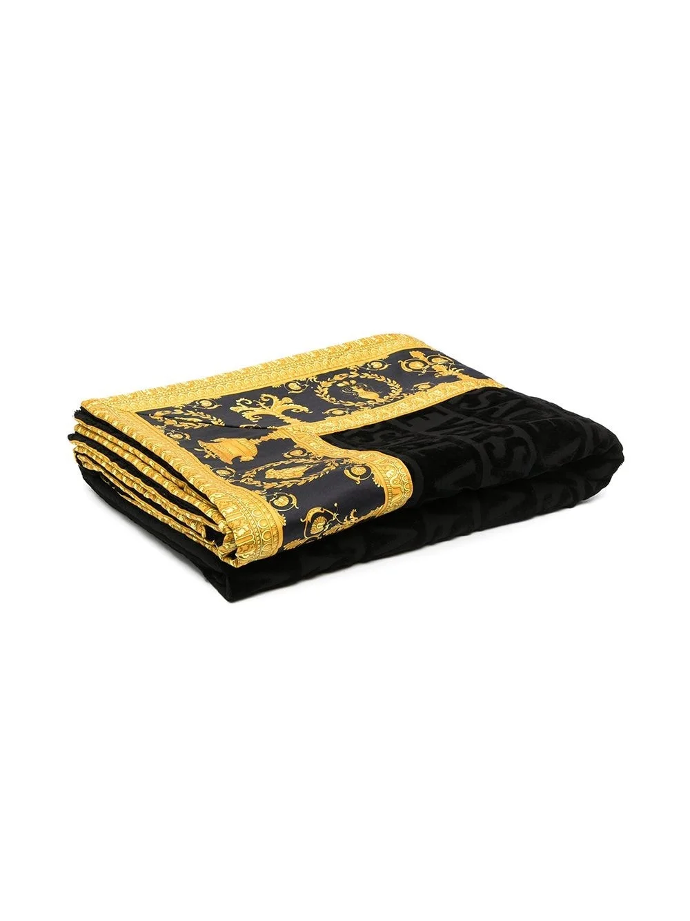 Greca motif towel - 1