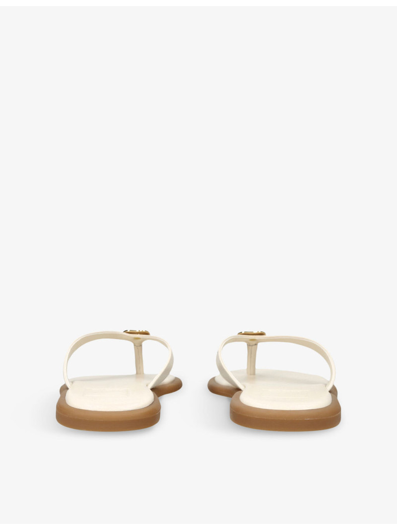dolce vita Jaina 102 Leather Flat Sandals outlook