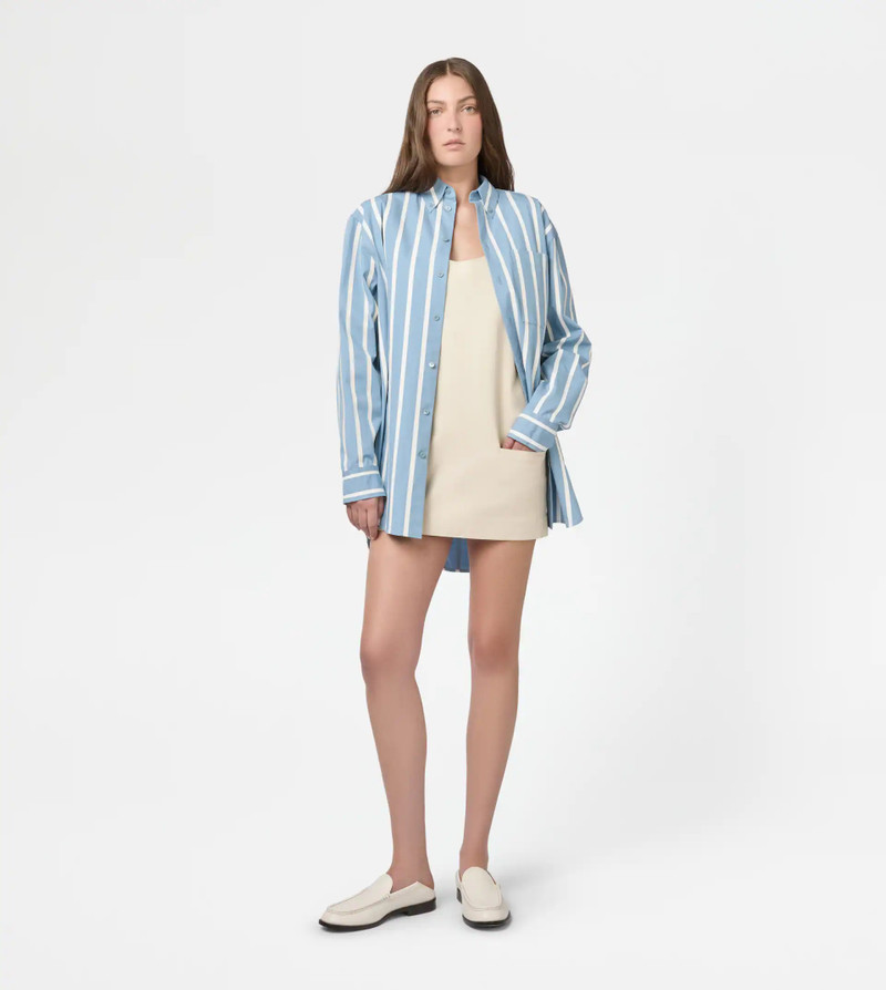 Tod's SHIRT IN POPLIN - LIGHT BLUE outlook