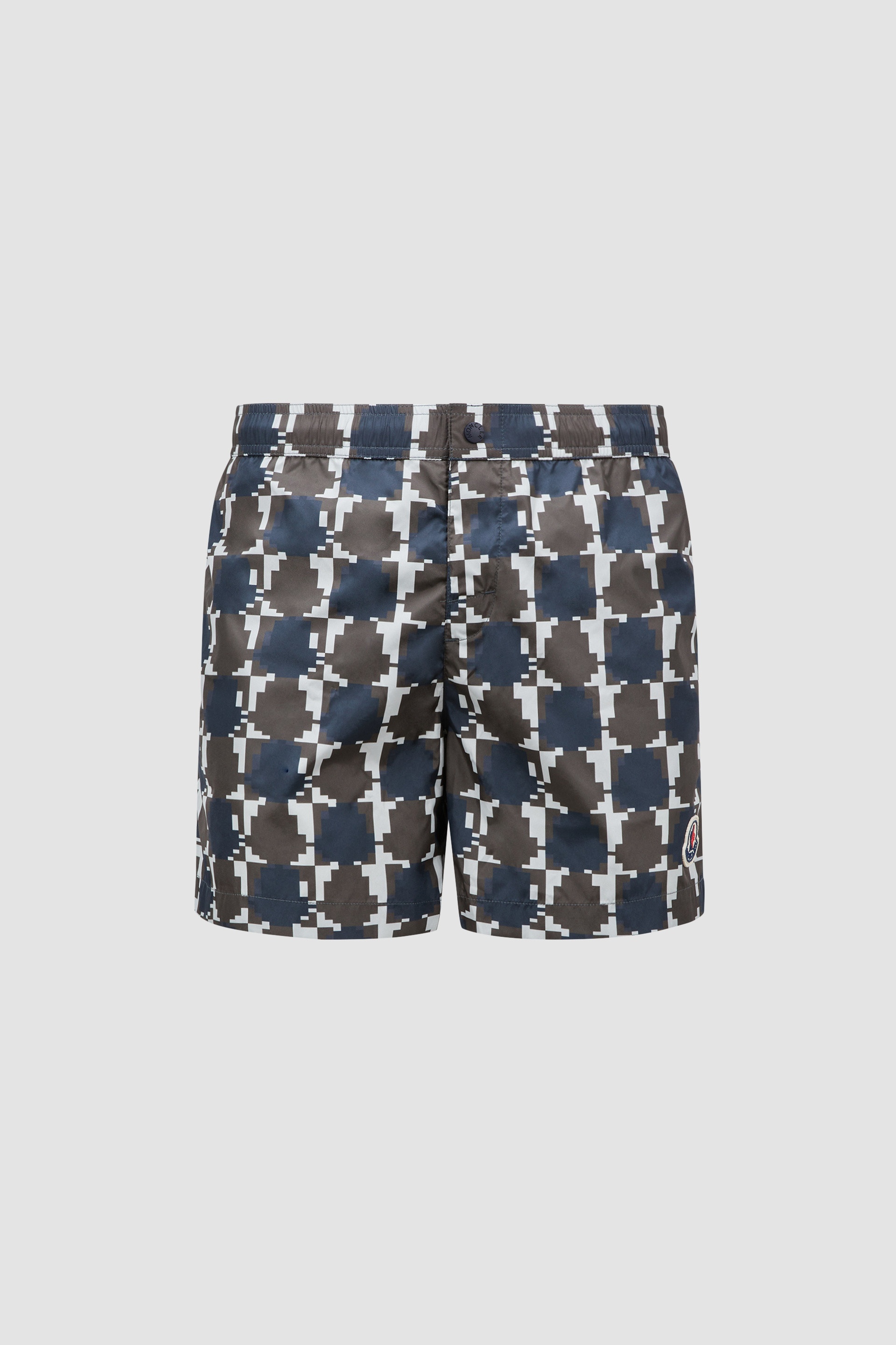 Logo Print Swim Shorts - 1