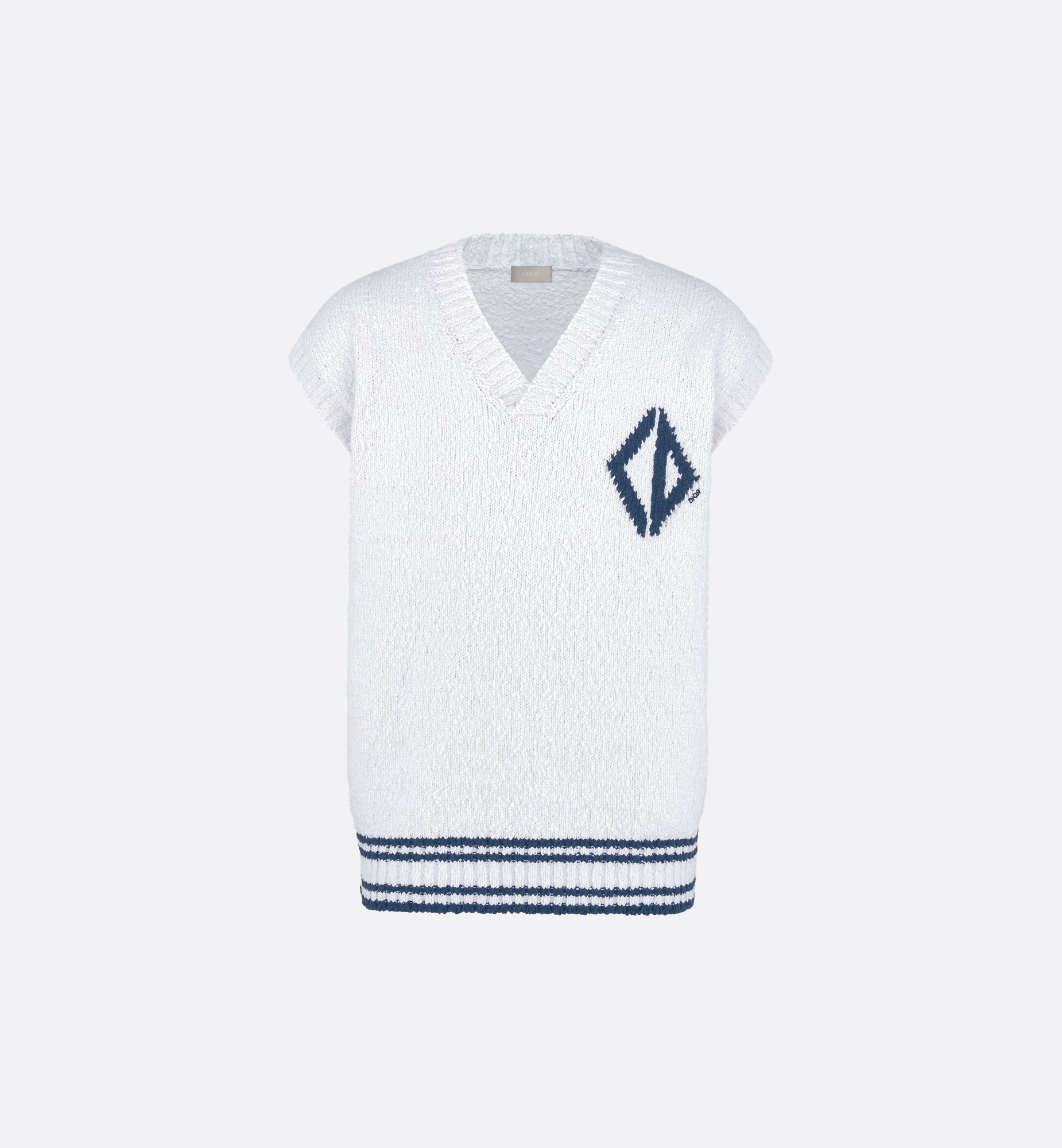 CD Diamond Sweater Vest - 1