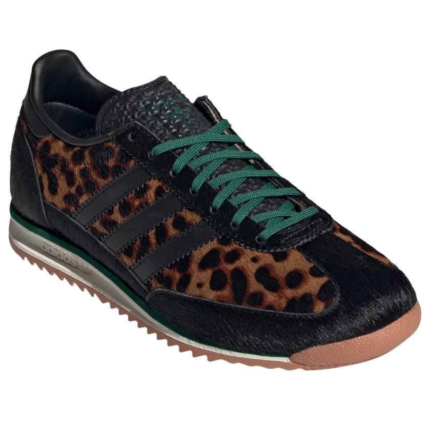 (WMNS) adidas SL 72 'Core Black Leopard' JI0187 - 3
