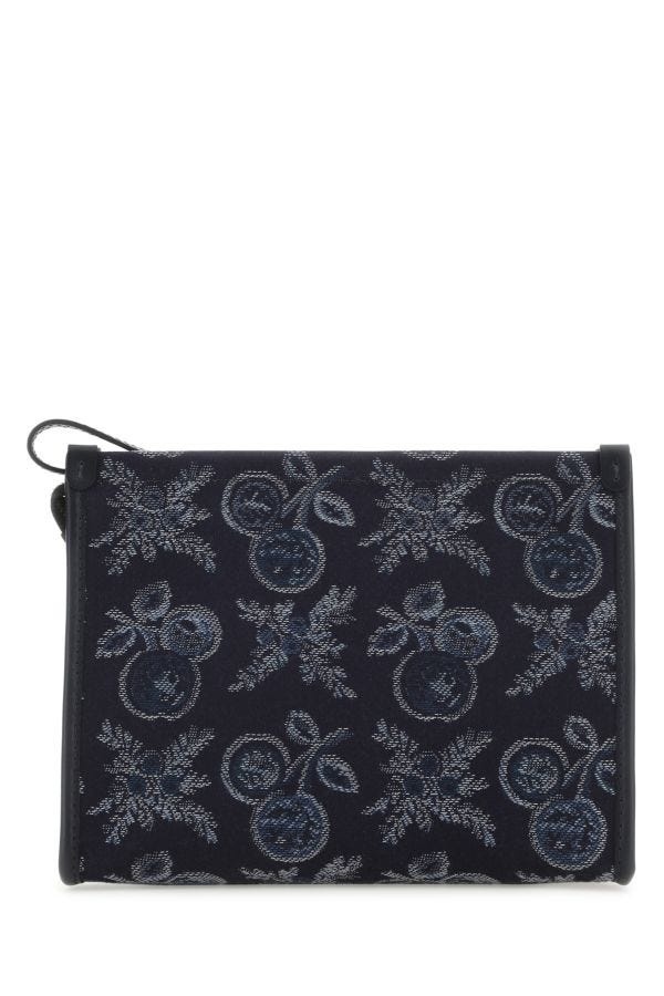 Embroidered canvas beauty-case - 4