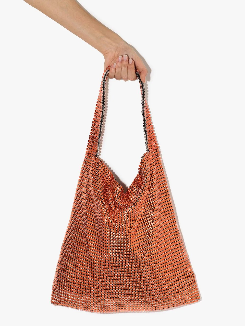 Pixel metallic tote bag - 4