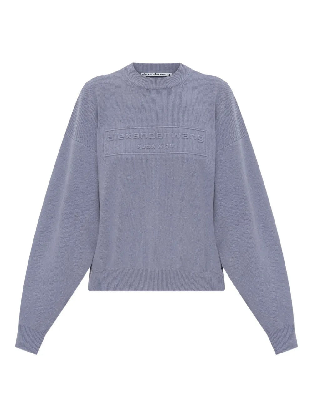 ALEXANDER WANG - Women Embossed Logo Ribbed Pullover - 5