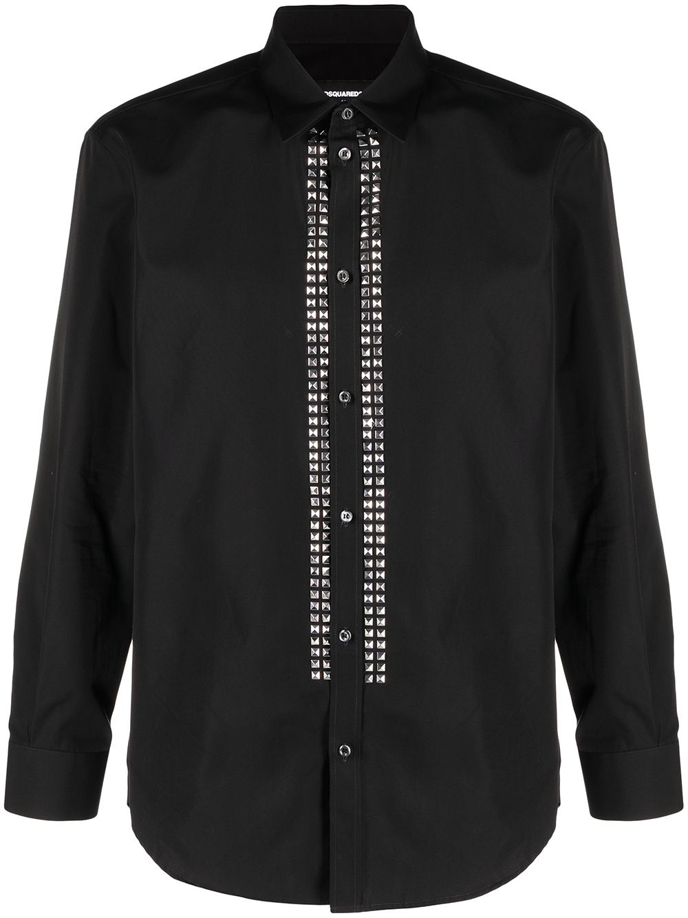 pyramid stud-embellished shirt - 1