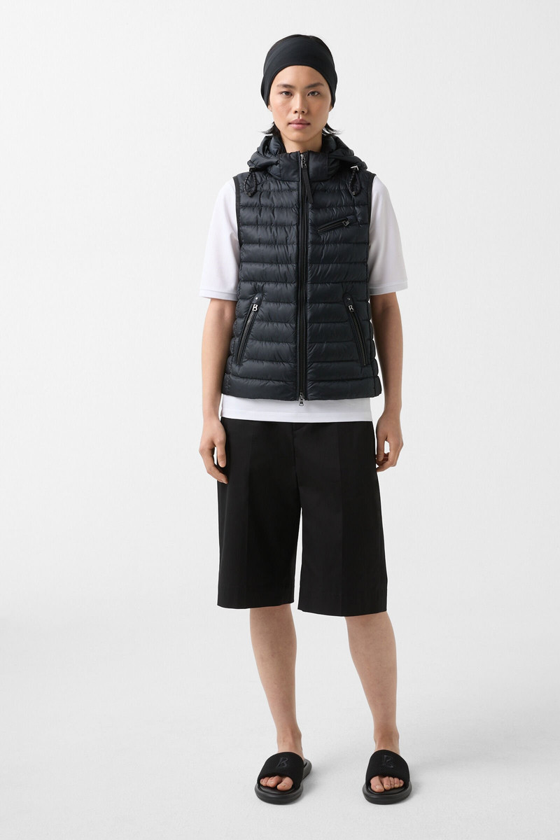 BOGNER Florisa lightweight down vest in Black outlook