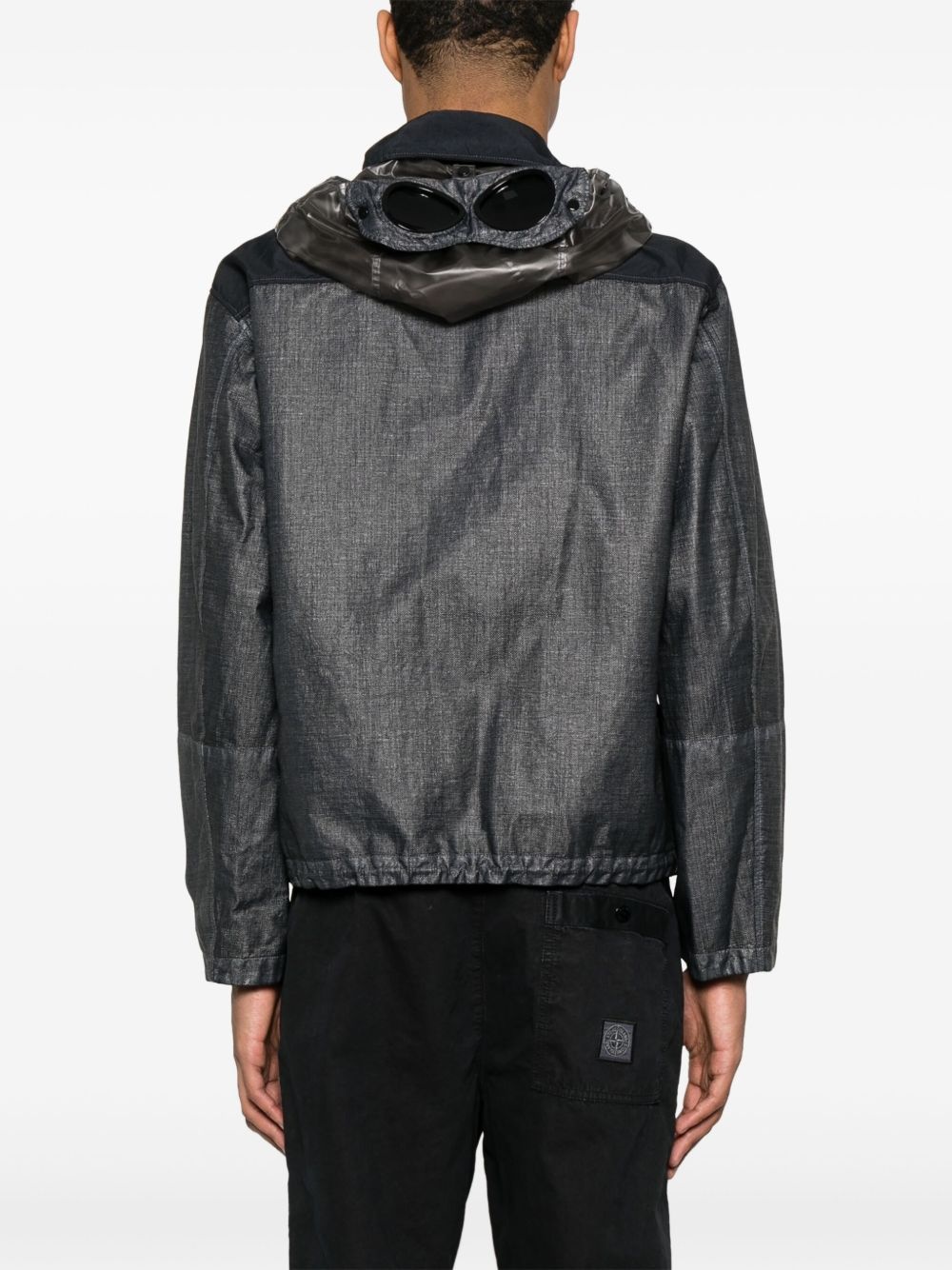 Goggles-detailed jacket - 4