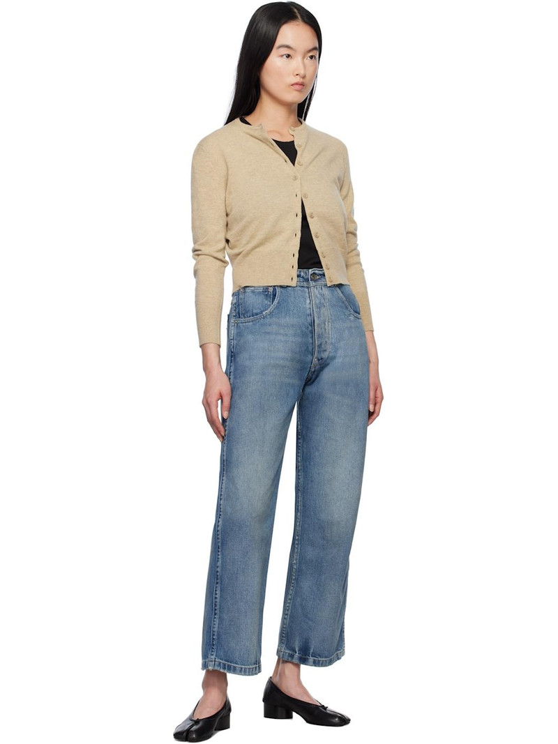 Maison Margiela Blue 5 Pocket Jeans outlook