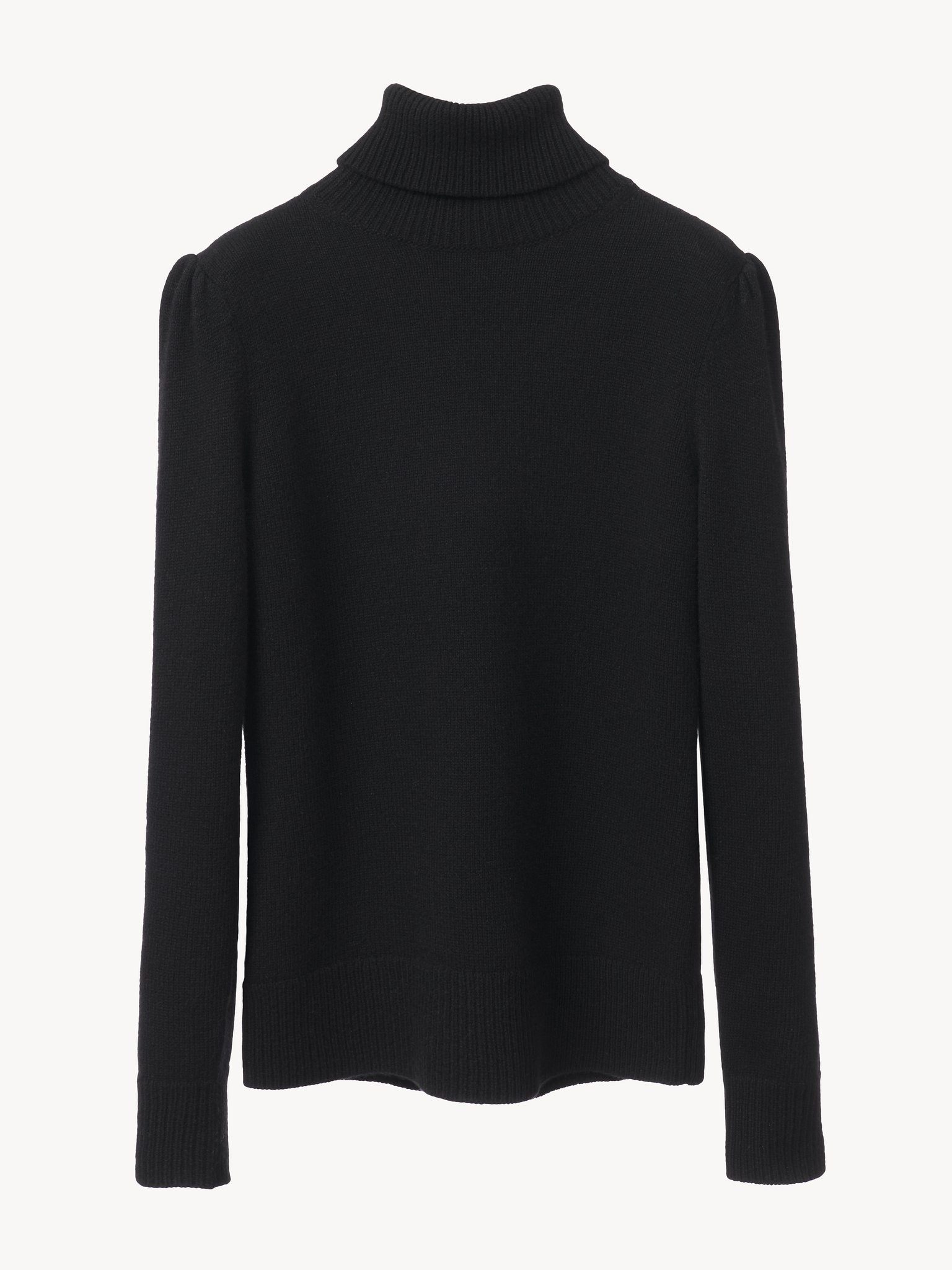 FITTED HIGH-NECK SWEATER - 4