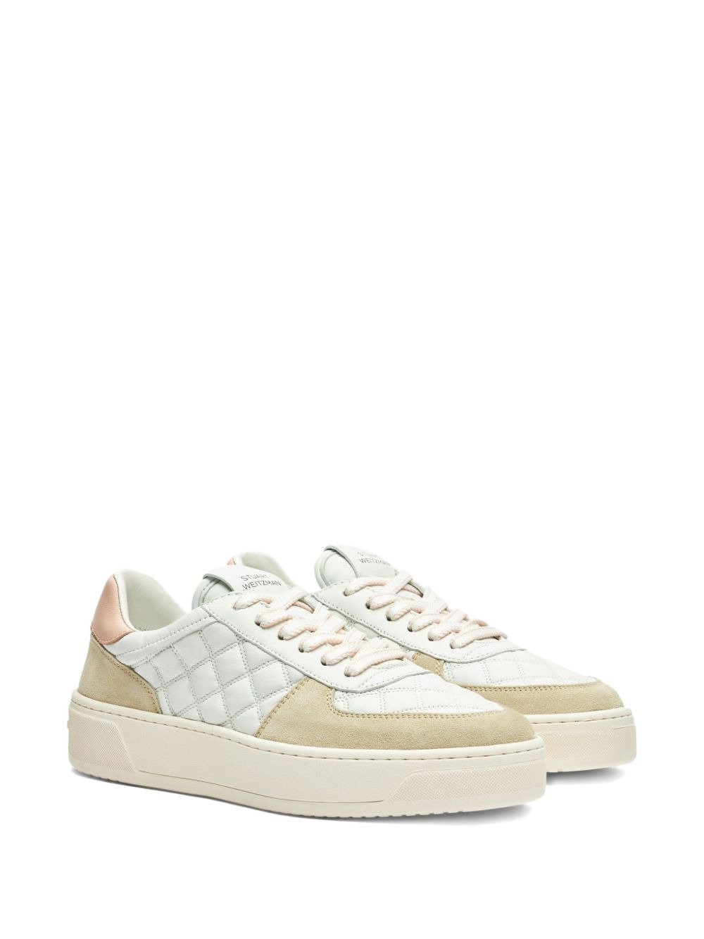 quilted platform trainers - 5