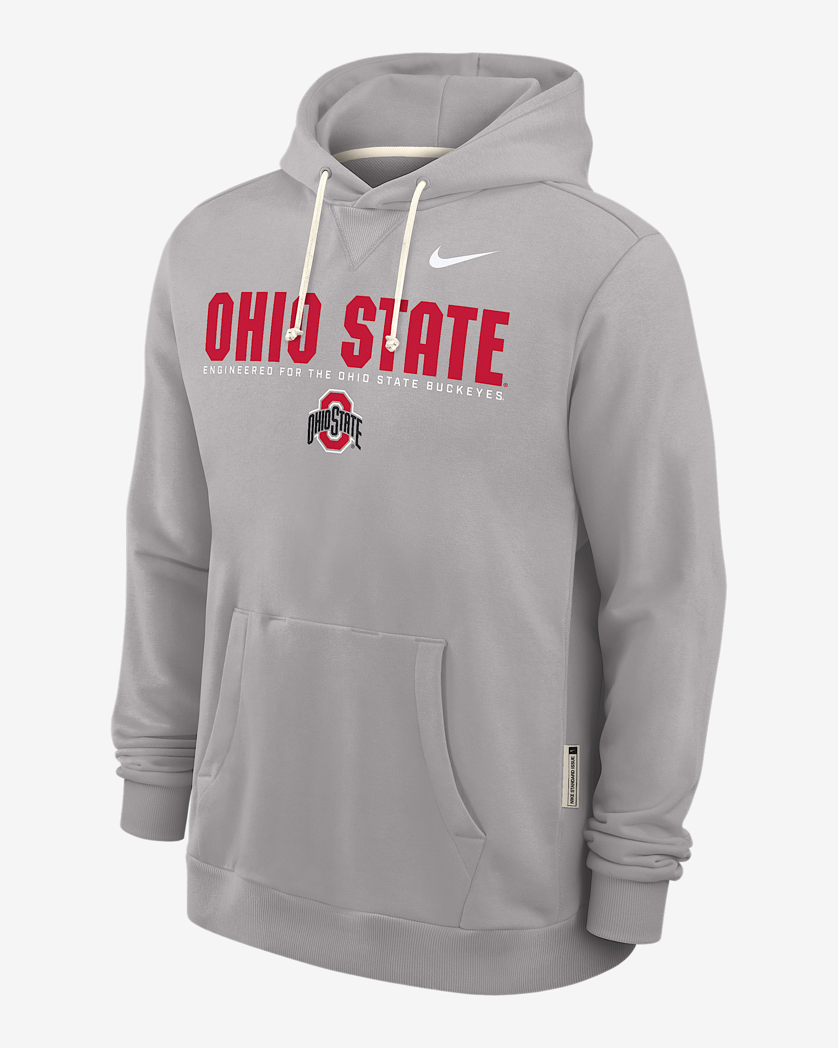 Ohio State Sideline Men's Nike Dri-FIT College Pullover Hoodie - 1