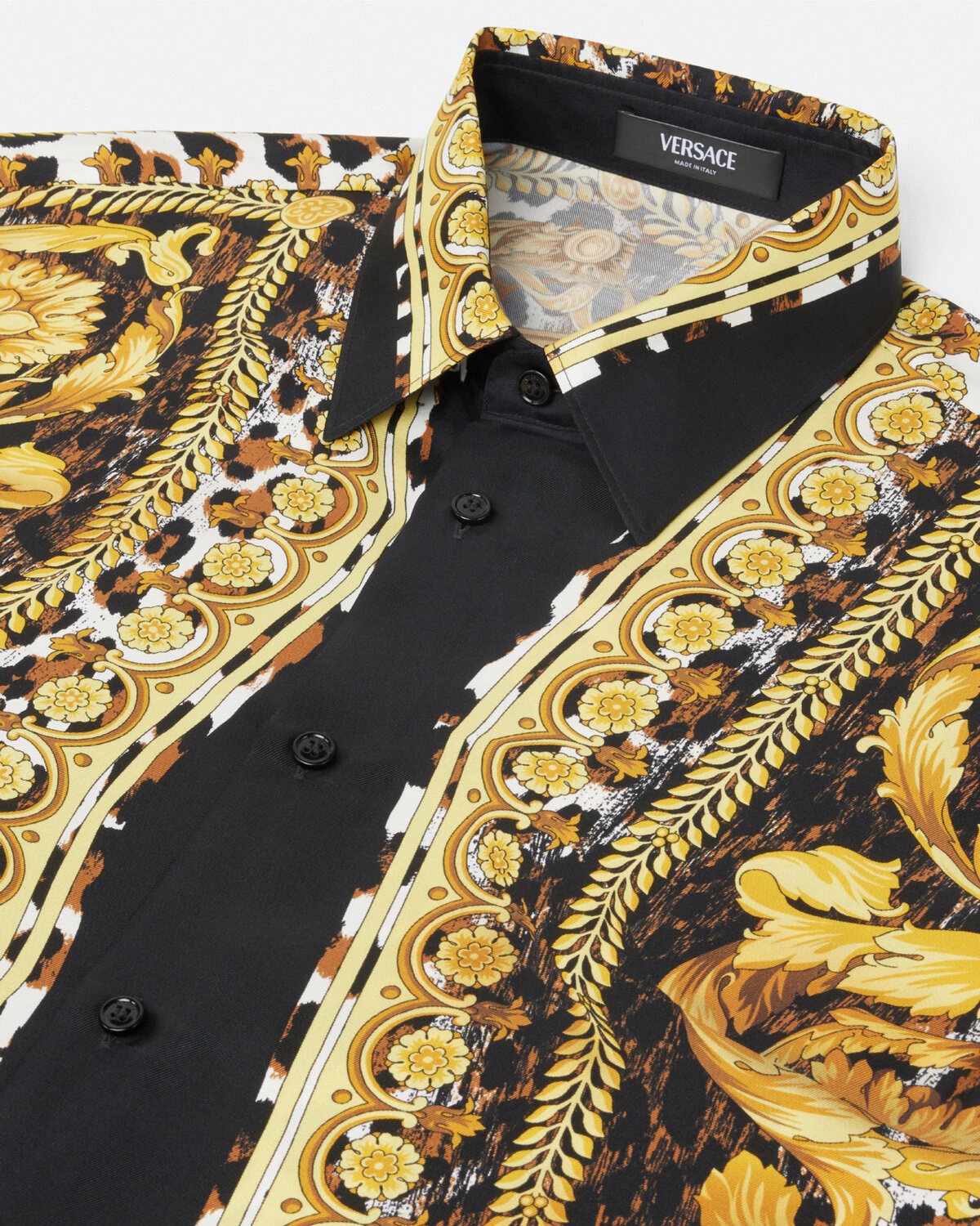 Wild Barocco Illusion Silk Shirt - 3