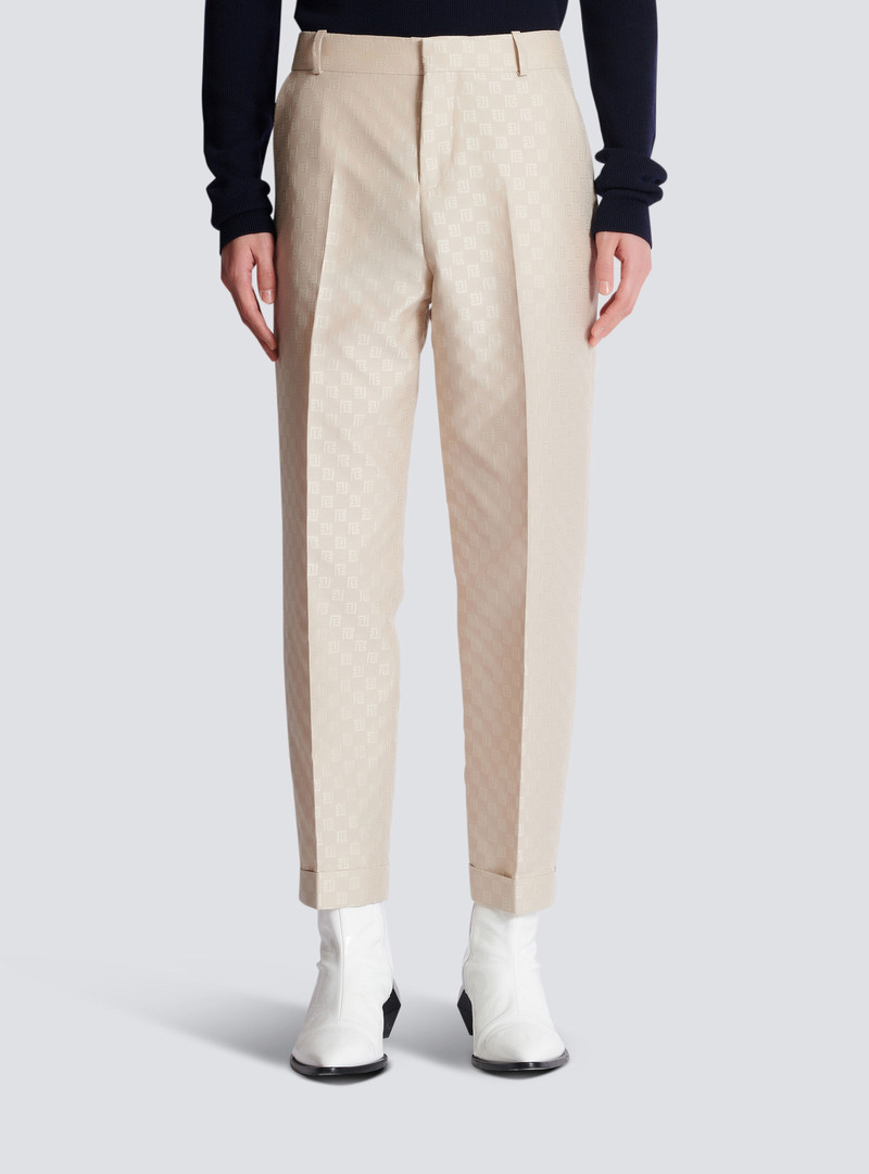 PB Labyrinth jacquard straight-leg trousers 5