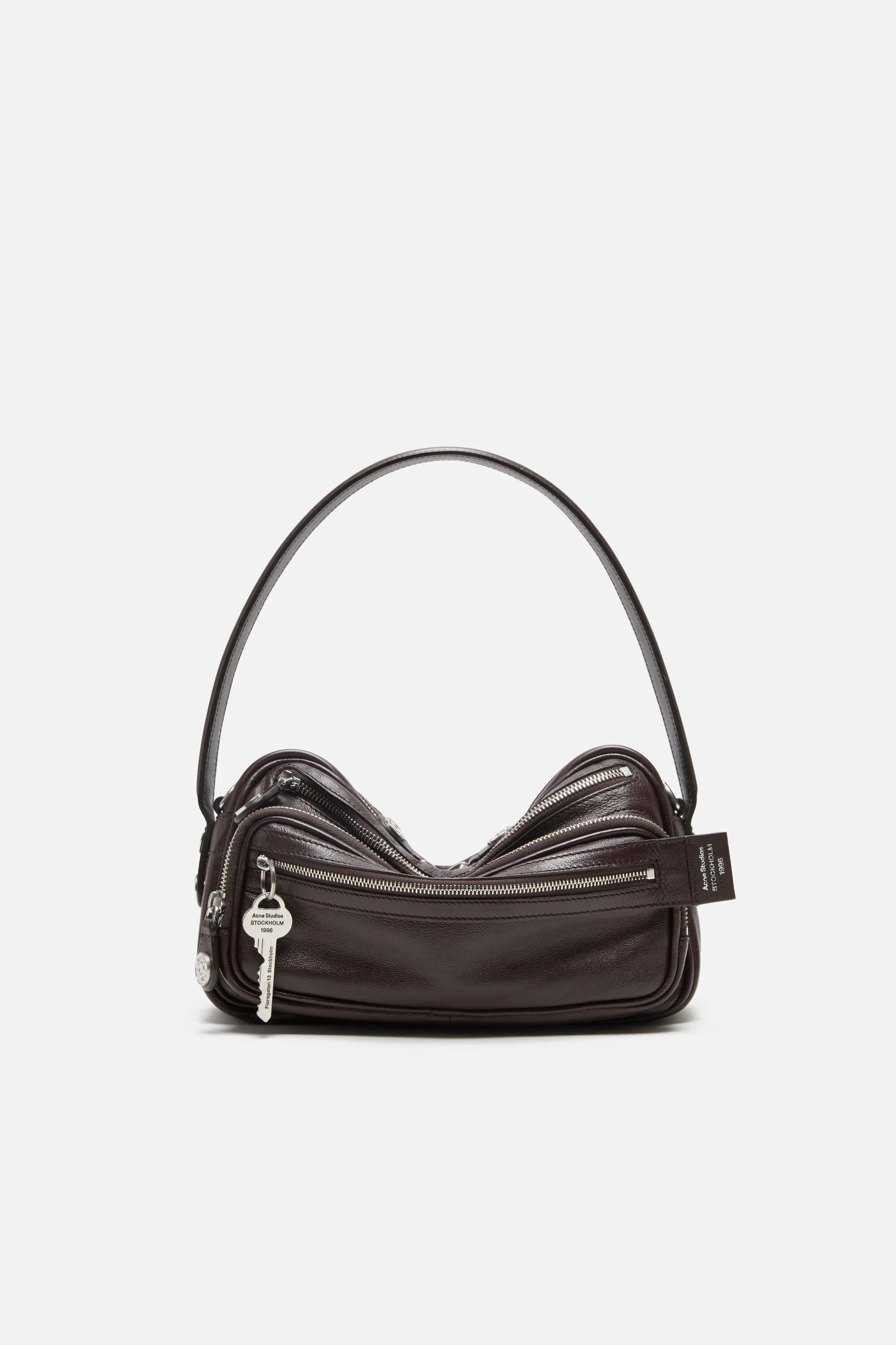 Camero Party shoulder bag - Chocolate brown - 1