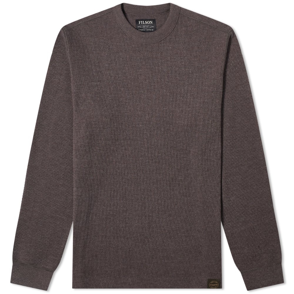 Filson Waffle Knit Thermal Crew Sweat - 1