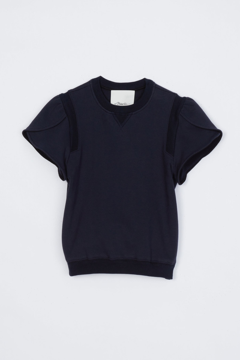 Tulip Sleeve French Terry Top 1