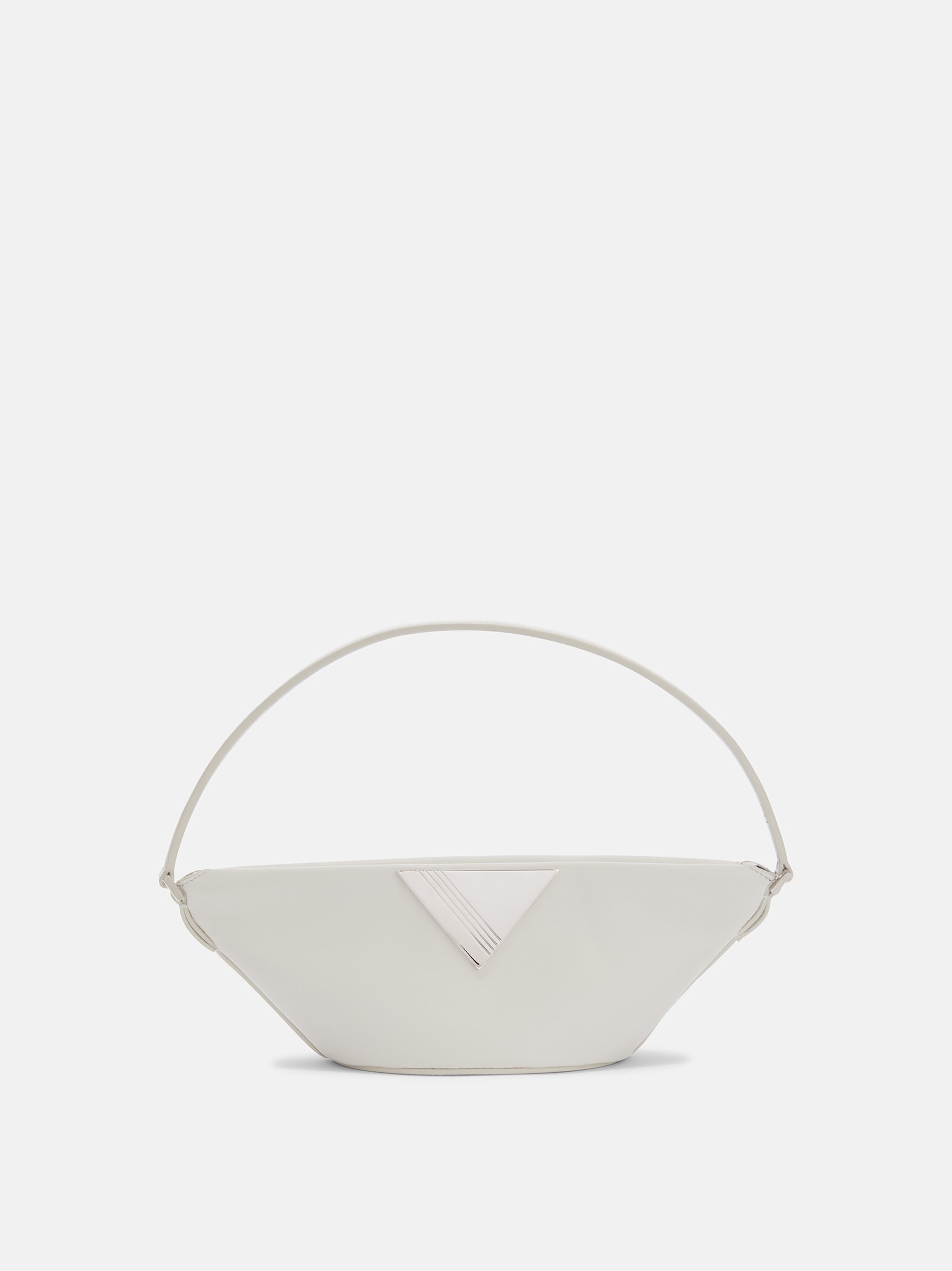 ''PICCOLA'' WHITE SHOULDER BAG - 1