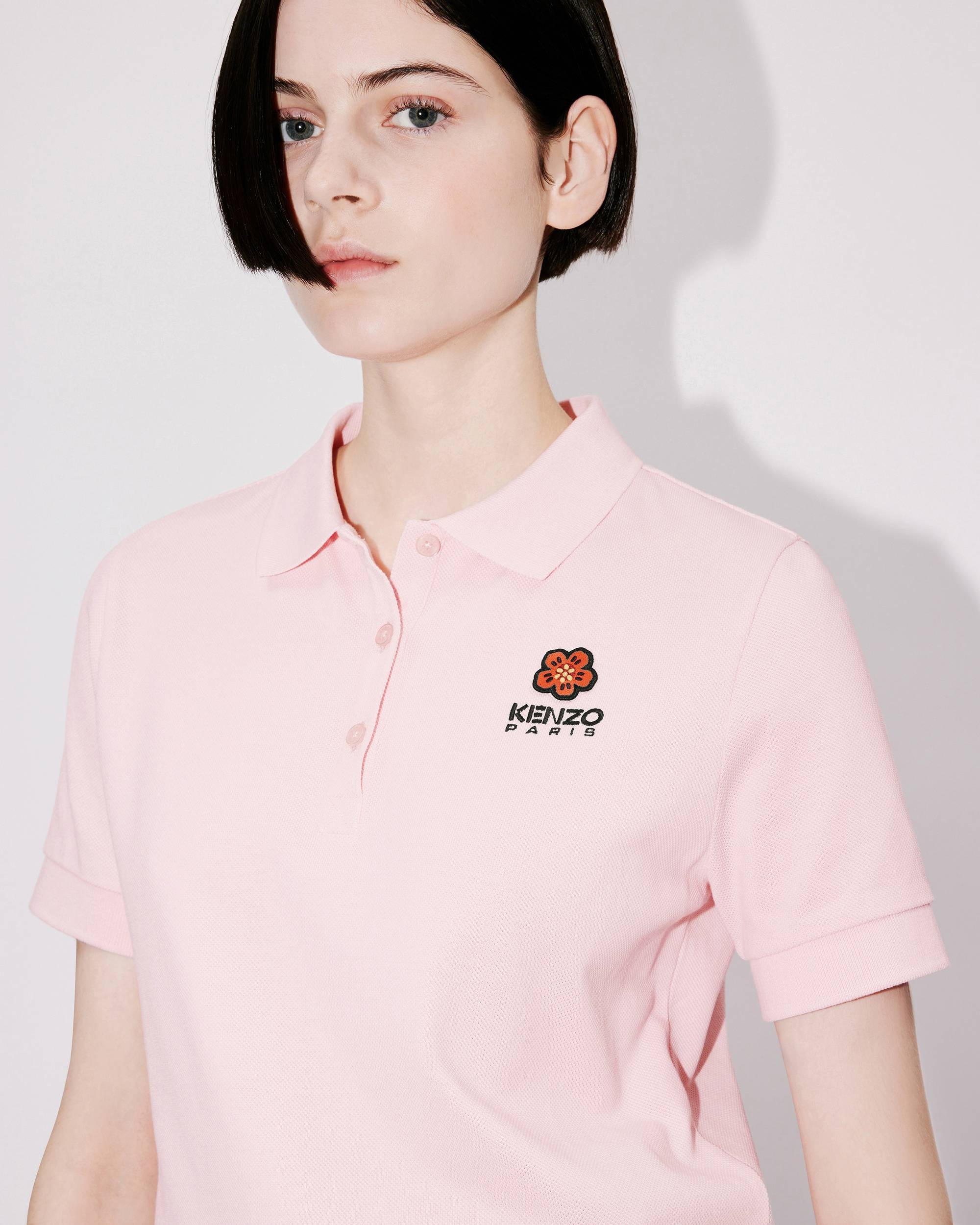 'BOKE FLOWER' Crest polo shirt - 6