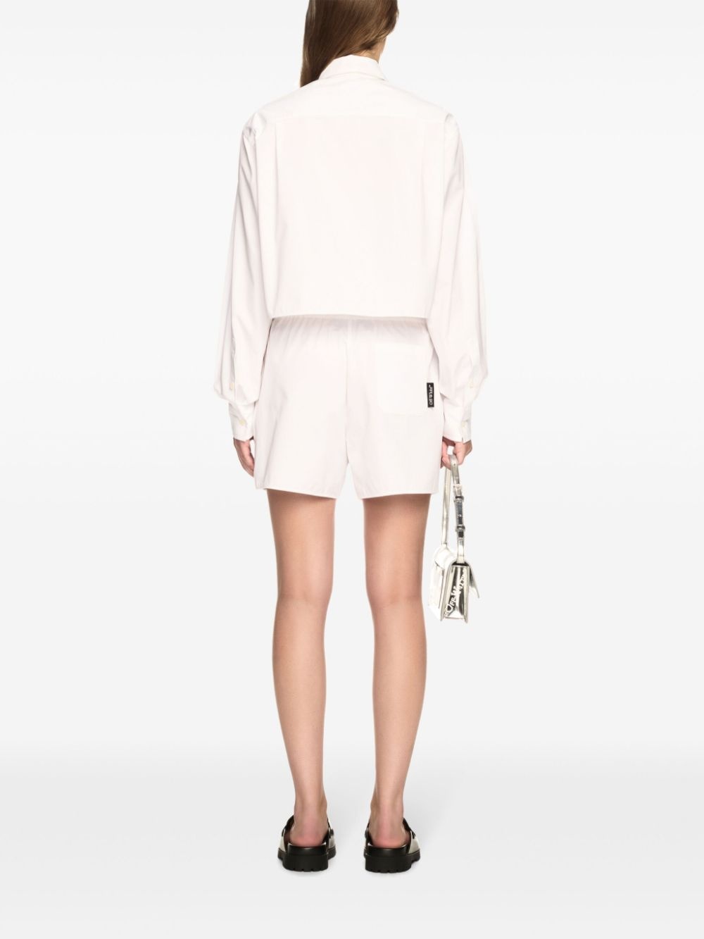 embroidered poplin shirt - 4