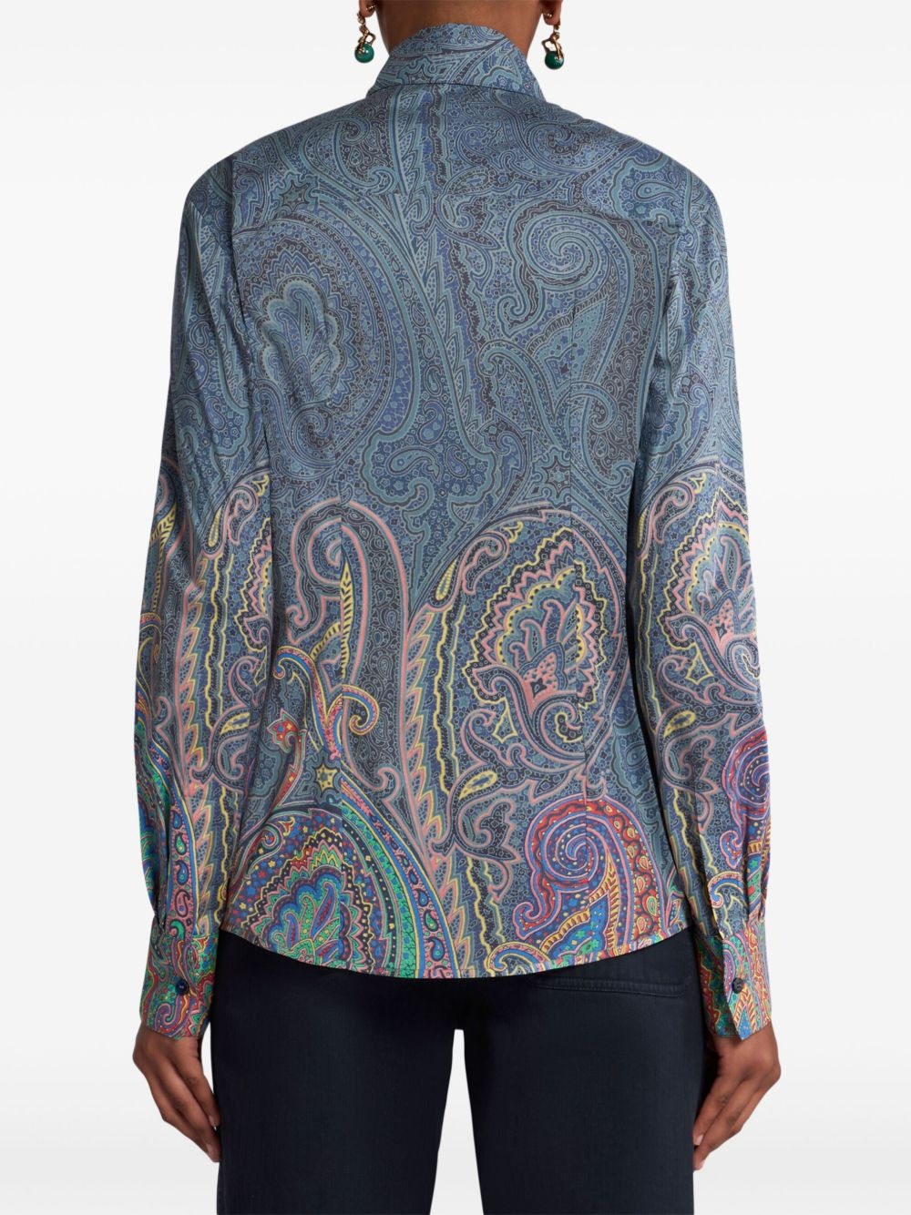 paisley-print shirt - 3