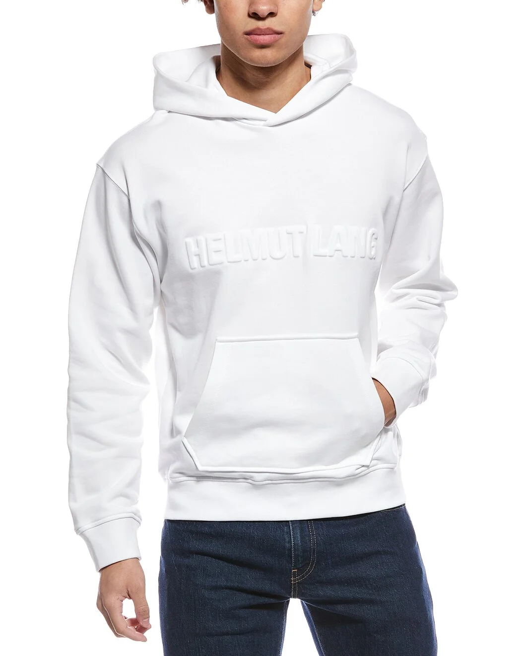 Helmut Lang Embossed Studio Hoodie - 1