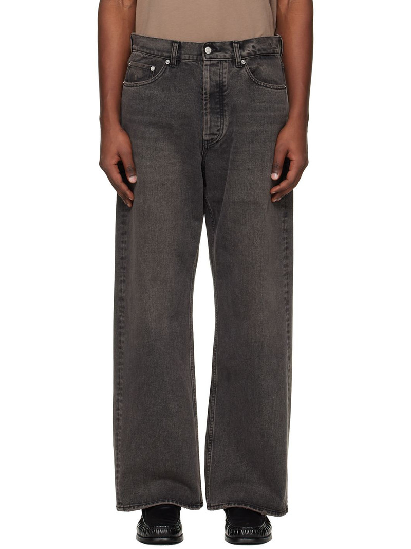 Black Loose-Fit Jeans 1