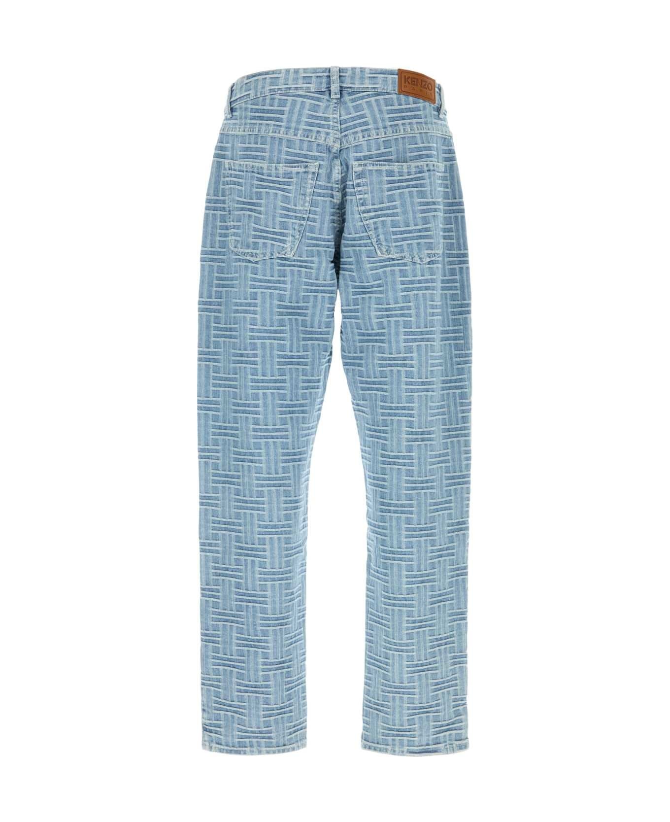 Embroidered Denim Jeans - 2