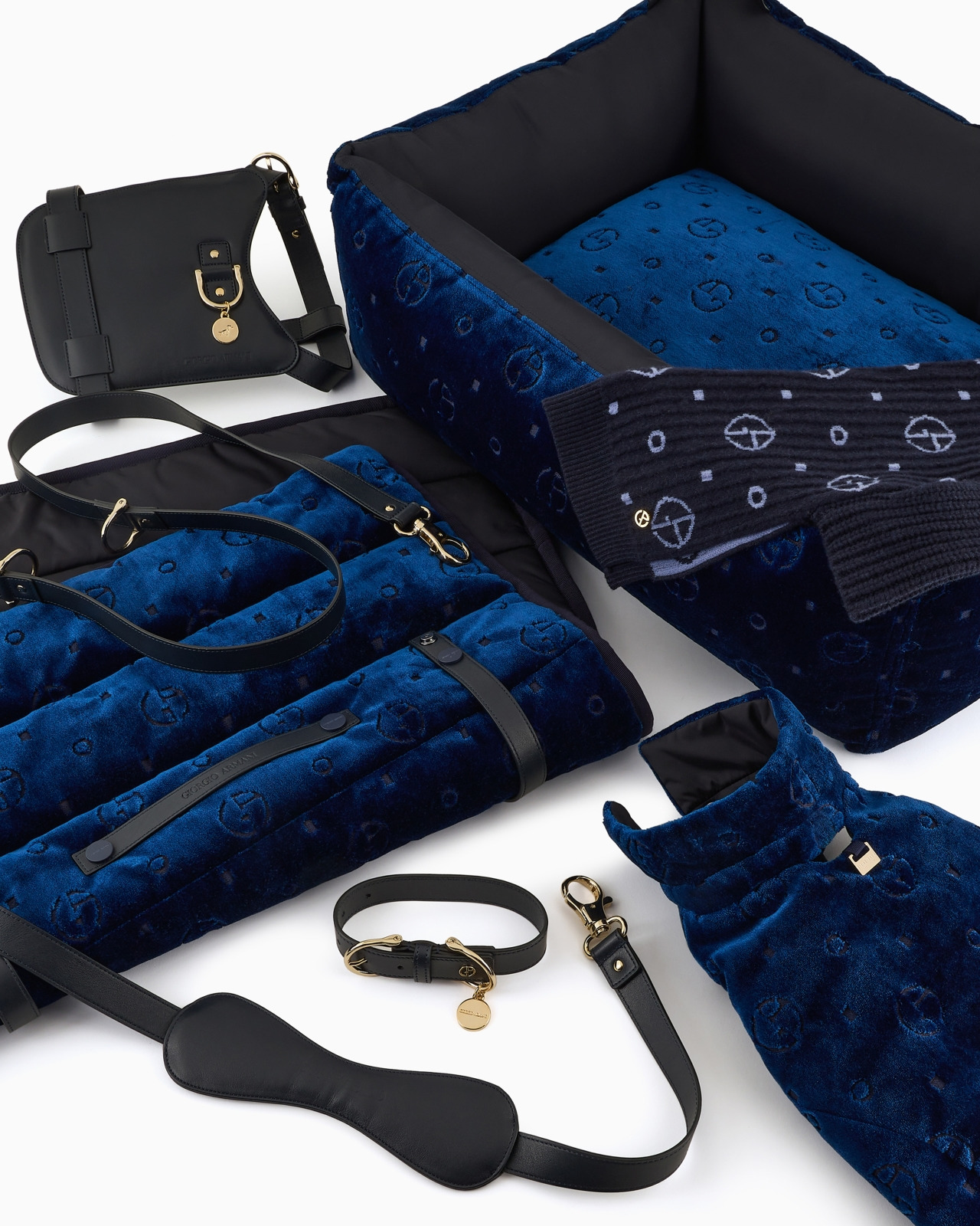 POLDO X GIORGIO ARMANI HARNESS IN LEATHER - 4