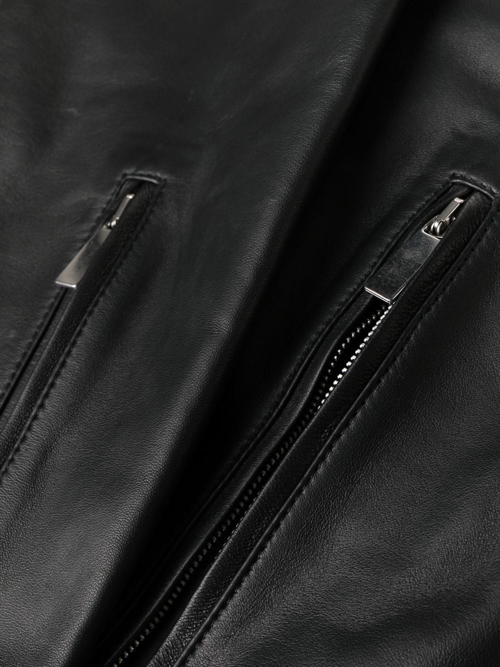 leather skinny trousers - 6