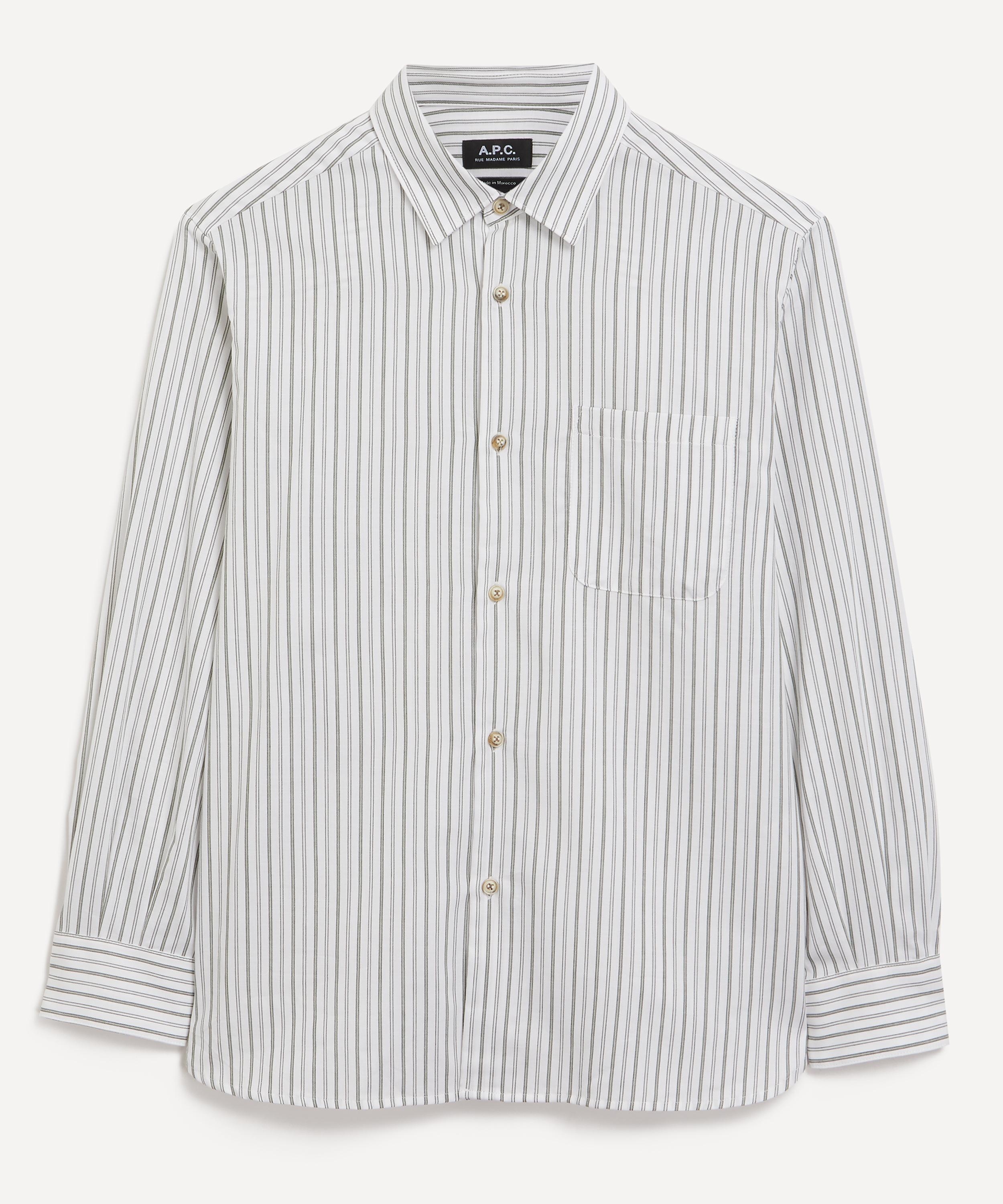 Sela Striped Vintage ‘90s-Cut Shirt - 1