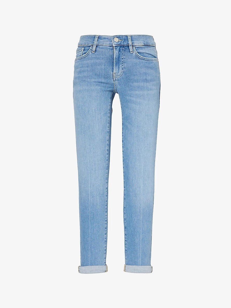 Le Garcon skinny-leg mid-rise organic denim-blend jeans - 1