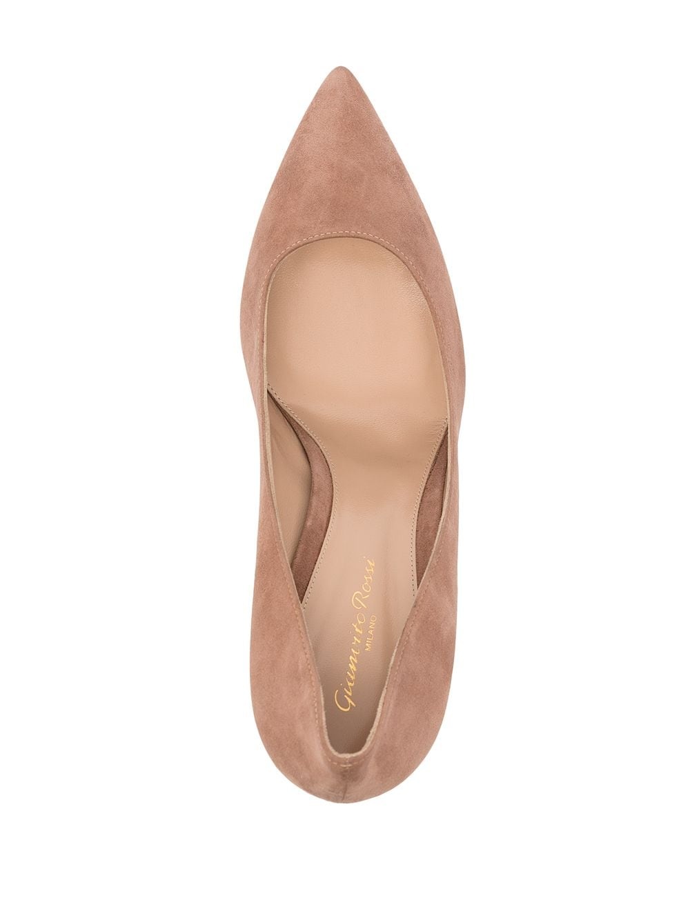 Gianvito 85mm suede pumps - 4