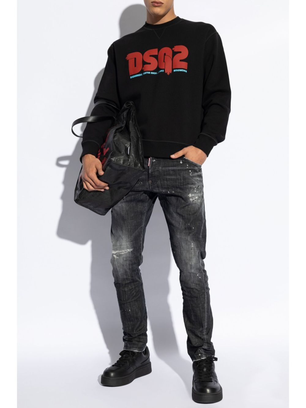 distressed skinny jeans - 2