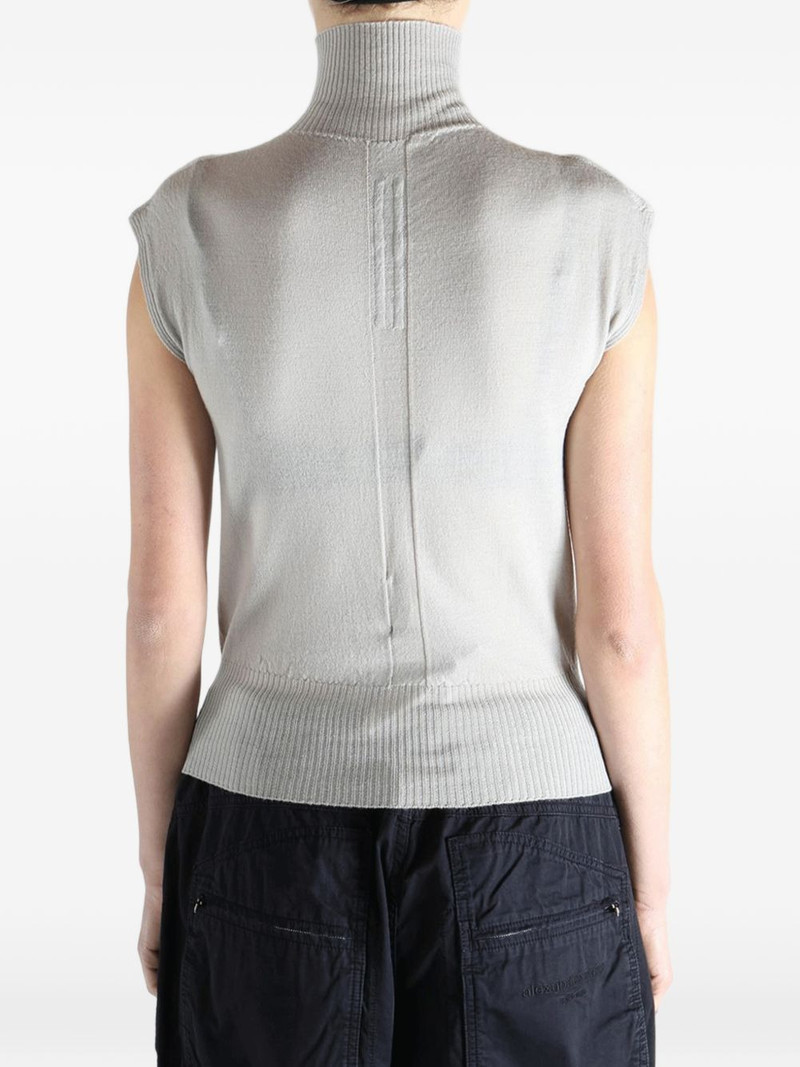 turtleneck ribbed sweater 4